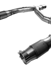 Kooks 3" Green Catted Stainless Steel Y-Pipe Stainless Steel (To OEM Connection) Chevrolet Camaro V8 | Pontiac Firebird V8 1998-2002                                     - 22413300 - Image 2