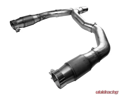 Kooks 3" Green Catted Stainless Steel Y-Pipe Stainless Steel (To OEM Connection) Chevrolet Camaro V8 | Pontiac Firebird V8 1998-2002 - 22413300