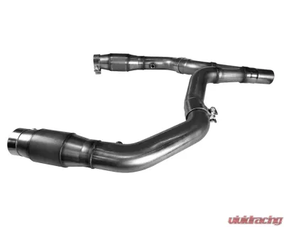 Kooks 3" Green Catted Stainless Steel Y-Pipe Stainless Steel (To OEM Connection) Chevrolet Camaro V8 | Pontiac Firebird V8 1998-2002 - 22413300
