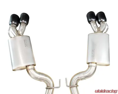 Kooks Complete OEM x 3" Cat-back Exhaust System w/ Quad Black Tips Chevrolet Camaro SS | 1LE | ZL1 2014-2015 - 22504280