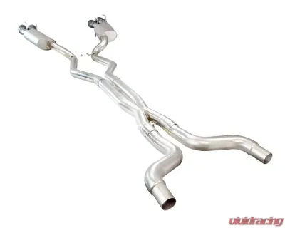 Kooks Complete OEM x 3" Cat-back Exhaust System w/ Quad Black Tips Chevrolet Camaro SS | 1LE | ZL1 2014-2015 - 22504280
