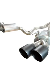 Kooks Complete OEM x 3" Cat-back Exhaust System w/ Quad Black Tips Chevrolet Camaro SS | 1LE | ZL1 2014-2015                                     - 22504280 - Image 3