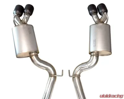 Kooks Complete OEM x 3" Cat-back Exhaust System w/ Quad Black Tips Chevrolet Camaro SS | 1LE | ZL1 2014-2015 - 22504280