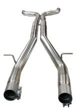 Kooks 3" Connection Back Exhaust System X-Pipe with 3" Rear Pipe Connects to OEM Mufflers Chevrolet Camaro SS | ZL1 2016-2024                                     - 22604181 - Image 3