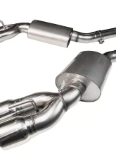 Kooks Complete 3.0" Full Exhaust System with 3.0" Pipes X-Pipe Kooks Oval Race Mufflers and 4" Polished Slash Cut Quad Tips Chevrolet Camaro SS | ZL1 2016-2024                                     - 22605151 - Image 3