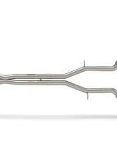 Kooks Complete 3" Street Screamer Exhaust System X-Pipe w/3" Green Catted Pipes Kooks Bullet Mufflers and 4" Polished Slash Cut Quad Tips Chevrolet Camaro SS | ZL1 2016-2020                                     - 22605351SS - Image 3