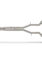 Kooks Complete 3.0" Exhaust System w/3.0" Green Catted Pipes X-Pipe Kooks Oval Race Mufflers and 4" Black Slash Cut Quad Tips Chevrolet Camaro SS | ZL1 2016-2024                                     - 22605361 - Image 2