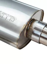 Kooks Complete 3.0" Exhaust System w/3.0" Green Catted Pipes X-Pipe Kooks Oval Race Mufflers and 4" Black Slash Cut Quad Tips Chevrolet Camaro SS | ZL1 2016-2024                                     - 22605361 - Image 3