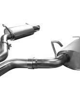 Kooks 2.5" Axle-Back Exhaust Stainless Steel w/Polished Slash Cut Tips Cadillac CTS-V V8 2009-2014                                     - 23116100 - Image 3
