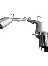 Kooks 2.5" Axle-Back Exhaust Stainless Steel w/Polished Slash Cut Tips Cadillac CTS-V V8 2009-2014                                     - 23116100 - Image 2