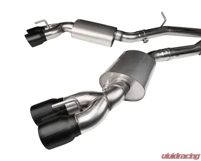Kooks 3" Stainless Steel Race Header-Back Exhaust w/Black Tips Cadillac CTS-V 2016-2020 - 23125110