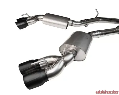 Kooks 3" Stainless Steel Green Catted Header-Back Exhaust w/Black Tips Cadillac CTS-V 2016-2020 - 23125310