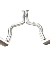 Kooks Complete Stainless Steel 3.0" Race Performance Exhaust w/3.0" Race Turbo Downpipes, 3.0" Connection and Mid Pipes Cadilllac ATS-V V6 2016-2019 3.6L                                     - 23203100 - Image 2