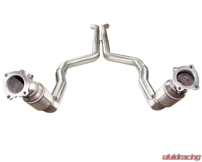 Kooks Complete Stainless Steel 3.0" Green Catted Performance Exhaust w/3.0" Green Catted Turbo Downpipes, 3.0" Connection and Mid Pipes Cadilllac ATS-V V6 2016-2019 3.6L - 23203300