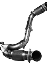 Kooks 3.0" x OEM Outlet Green Catted Stainless Steel Y-Pipe GM 1500 1999-2006                                     - 28513300 - Image 2