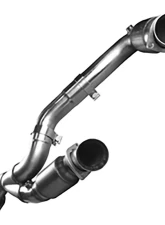 Kooks 3.0" x OEM Outlet Green Catted Stainless Steel Y-Pipe GM 1500 1999-2006                                     - 28513300 - Image 3