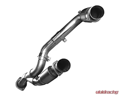 Kooks 3.0" x OEM Outlet Green Catted Stainless Steel Y-Pipe GM 1500 1999-2006 - 28513300