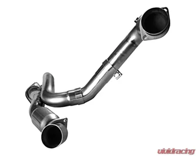 Kooks 3.0" Green Catted Dual Stainless Steel Pipe that go to OEM Outlet GM 1500 2001-2006 - 28523300