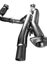 Kooks 1-7/8 Inch Stainless Steel Header and Green Dual Connection Kit GM 1500 Series Truck 6.0L with Dual Exhaust 2001-2006                                     - 2852H430 - Image 2