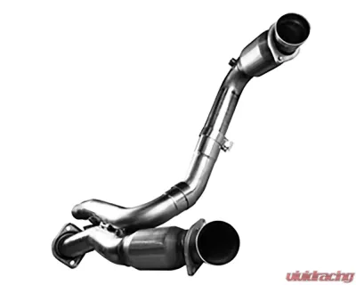 Kooks 3.0" Green Catted Dual Stainless Steel Pipe that go to OEM Outlet GM 1500 2001-2006 - 28523300