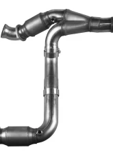 Kooks 3.0" x OEM Outlet Green Catted Stainless Steel Y-Pipe GM 1500 2007-2008                                     - 28533300 - Image 4
