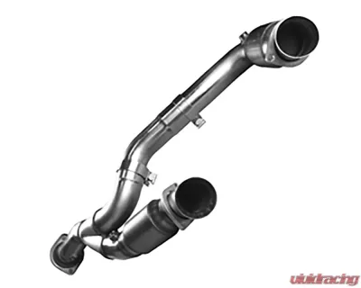 Kooks 3.0" x OEM Outlet Green Catted Stainless Steel Y-Pipe GM 1500 2007-2008 - 28533300