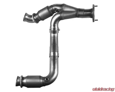 Kooks 3.0" x OEM Outlet Green Catted Stainless Steel Y-Pipe GM 1500 2007-2008 - 28543300