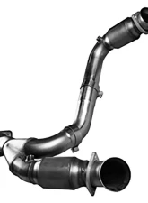 Kooks 3.0" x OEM Outlet Green Catted Stainless Steel Y-Pipe GM 1500 2007-2008                                     - 28543300 - Image 3