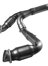 Kooks Stainless Steel 3" x OEM Green Catted Y-Pipe GM 1500 Series Truck and SUV 2011-2013                                     - 28573300 - Image 3