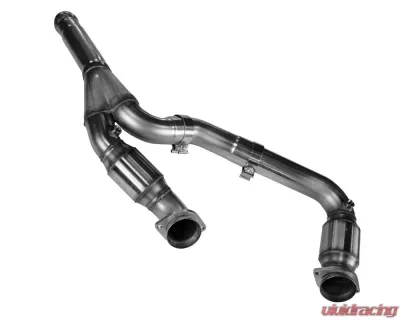 Kooks Stainless Steel 3" x OEM Green Catted Y-Pipe GM 1500 Series Truck and SUV 2014-2020 - 28603300