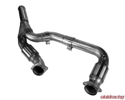 Kooks Stainless Steel 3" x OEM Green Catted Y-Pipe GM 1500 Series Truck and SUV 2014-2020 - 28603300