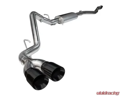Kooks Stainless Steel 3" Catback Exhaust w/Dual 4" Slash Cut Black Tips GM 1500 Series Truck 5.3L 2014-2018 - 28604110