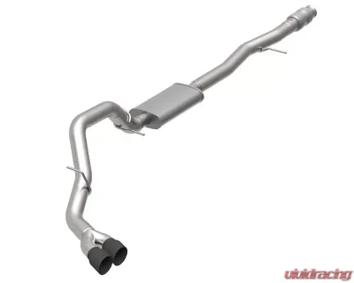 Kooks Dual Tip Single Side Exit Exhaust (Black Tips) GM 1500 Series Truck 6.2L 2019-2020 - 28634210