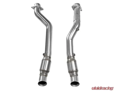 Kooks 3" Inlet x 3" OEM Outlet Green Catted Stainless Steel Connection Pipes Jeep Grand Cherokee SRT8 | Trackhawk | Dodge Durango SRT 2012-2021 - 34103301