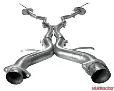 Kooks 3" Catback Stainless Steel Exhaust System X-Pipe and Kooks Mufflers Dodge Durango SRT 6.4L 2018-2021 - 34104250
