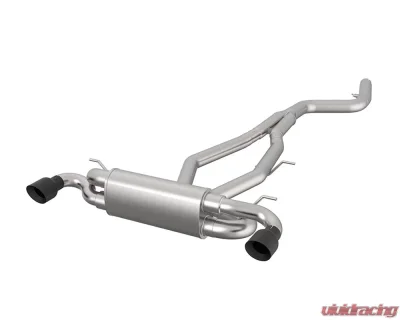 Kooks 3-1/2" X 3" Stainless Catback Exhaust w/ Black Tip Toyota Supra A90 2020-2024 - 44115110