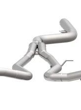 Kooks 3-1/2" X 3" Stainless Steel Muffler Delete Catback w/ Polished Tip Toyota Supra A90 2020-2024                                     - 44115200 - Image 3