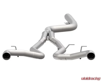 Kooks 3-1/2" X 3" Stainless Steel Muffler Delete Catback w/ Polished Tip Toyota Supra A90 2020-2024 - 44115200