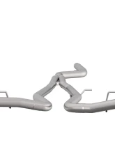 Kooks 3-1/2" X 3" Stainless Muffler Delete Catback w/ Black Tip Toyota Supra A90 2020-2024                                     - 44115210 - Image 3