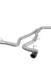 Kooks 3-1/2" X 3" Stainless Muffler Delete Catback w/ Black Tip Toyota Supra A90 2020-2024                                     - 44115210 - Image 2