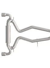 Kooks 3" Stainless Axle-Back Exhaust w/ Polished Tips Toyota Supra A90 2020-2024                                     - 44116100 - Image 2