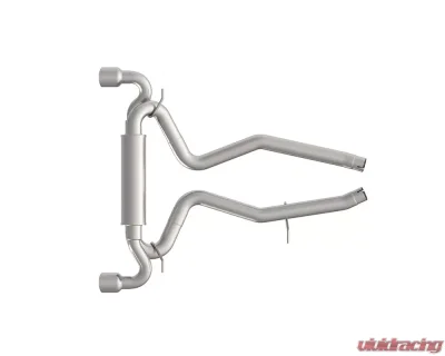 Kooks 3" Stainless Axle-Back Exhaust w/ Polished Tips Toyota Supra A90 2020-2024 - 44116100