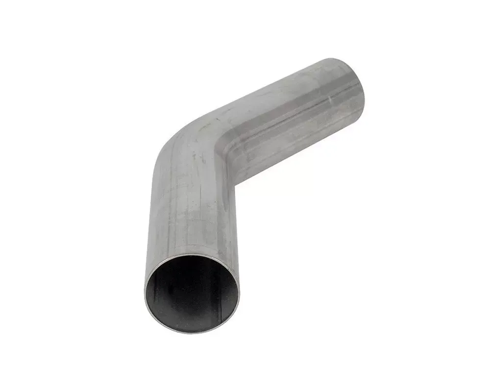 Kooks 1.5 Inch 304 Stainless 45 Degree Bend 16ga Mandrel Bent Pipe 2.50 Inch CLR - 45-150-16-304UN