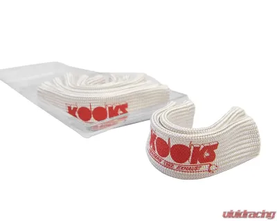 Kooks Spark Plug Sleeve Natural w/Red Logo - 750201