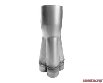 Kooks 2-1/8" x 3-1/2" 304 Stainless Steel Stamped Merge Slip-On Collector - 9910SM