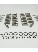 Kooks Stage 8 Header Bolt Kit - Bolts in Both Thread Sizes and Locking Hardware                                     - BK105 - Image 2
