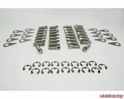 Kooks Stage 8 Header Bolt Kit - Bolts in Both Thread Sizes and Locking Hardware - BK105