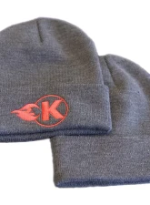 Kooks Grey K-Flame Logo Beanie                                     - HT-100609-00 - Image 2