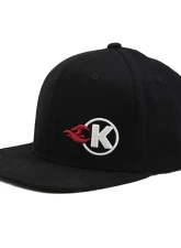 Kooks Kooks Black Flexfit K-Flame Logo Hat Flat Brim SM/MD                                     - HT-100606-00 - Image 4