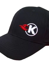 Kooks Kooks Black Flexfit K-Flame Logo Hat Curved Brim SM/MD                                     - HT-100605-00 - Image 3